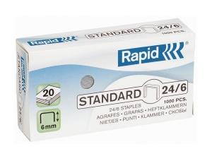 Heftestift RAPID Standard 24/6 (1000) Standard stifter til stiftemaskin 